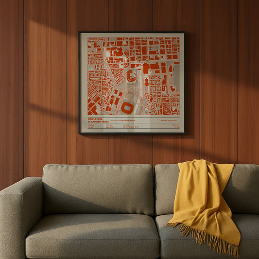 ORIOLE PARK AT CAMDEN YARDS STADIUM Aerial - Detailed