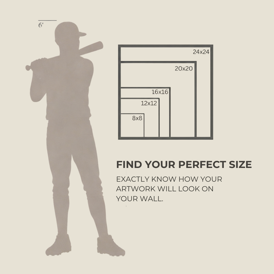 Custom Game & Stadium Print : Your Seat, Your Night, Your Wall