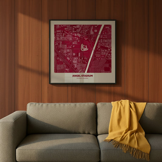 ANGEL STADIUM Aerial - Minimal