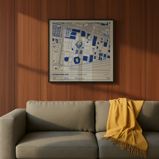 CITIZENS BANK PARK STADIUM Aerial - Detailed