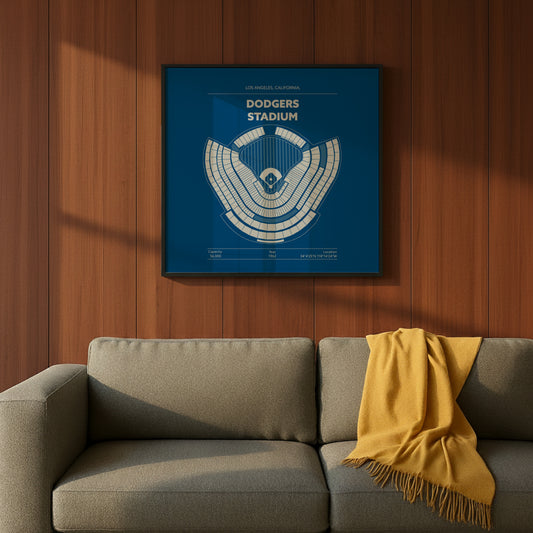 DODGERS STADIUM Signature - Detailed