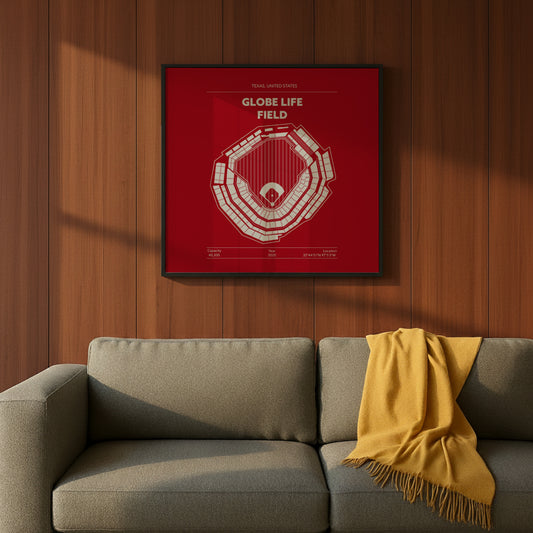 GLOBE LIFE FIELD STADIUM Signature - Detailed