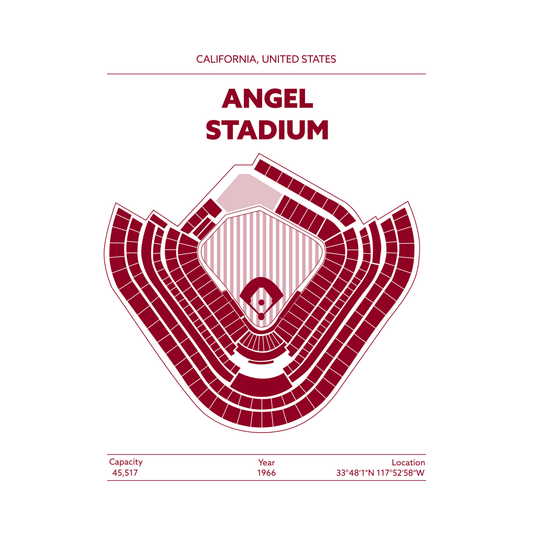 ANGEL STADIUM Signature - Minimal