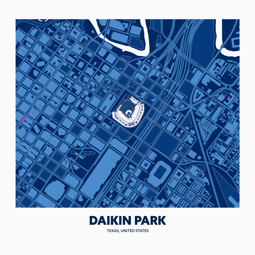 DAIKIN PARK STADIUM Aerial - Minimal