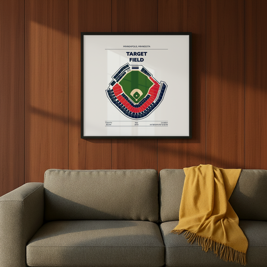Target Field Stadium - Green Field Light