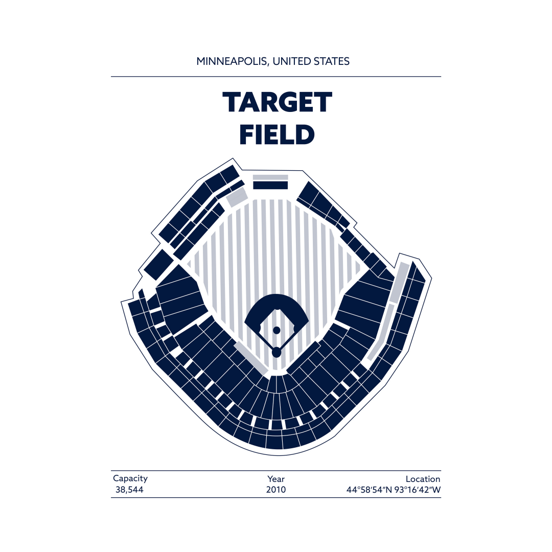 TARGET FIELD STADIUM Signature - Minimal