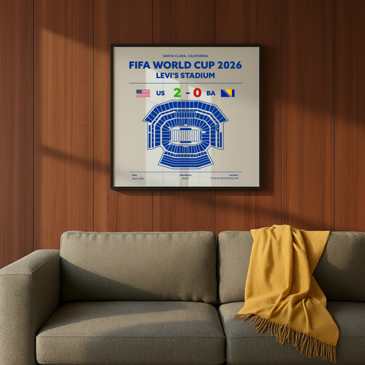 USvsBA - World Cup Soccer Poster