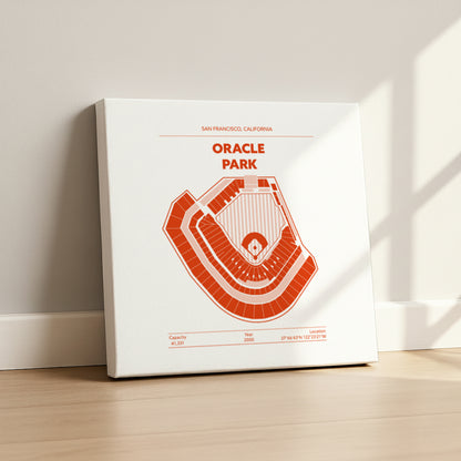 Oracle Park Stadium - Signature Minimal