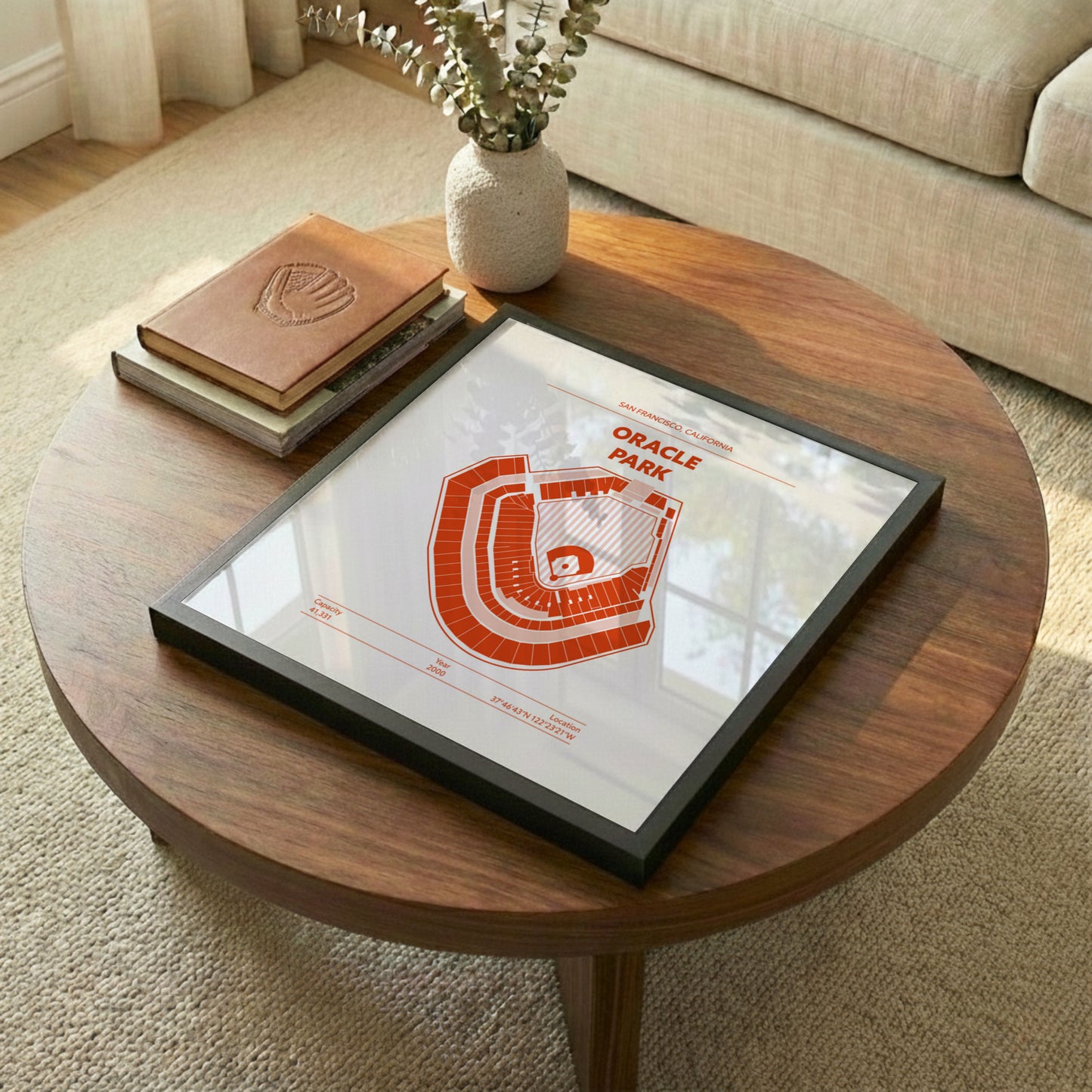 Oracle Park Stadium - Signature Minimal