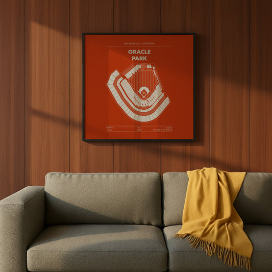 ORACLE PARK STADIUM Signature - Detailed