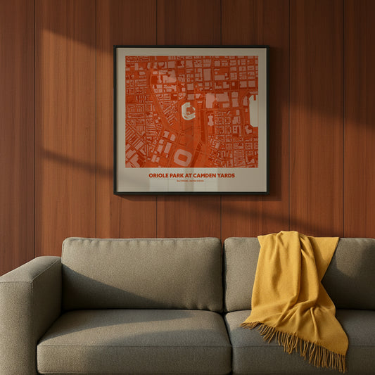 ORIOLE PARK AT CAMDEN YARDS STADIUM Aerial - Minimal