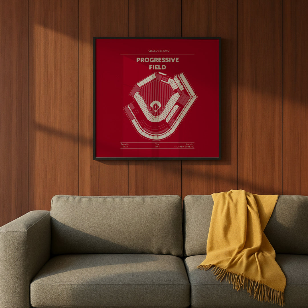 Progressive Field Stadium - Classic Dark