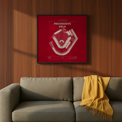 Progressive Field Stadium - Classic Dark