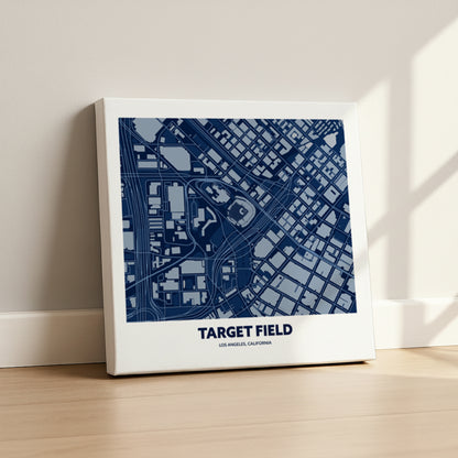 Target Field Stadium - CIty Map Dark