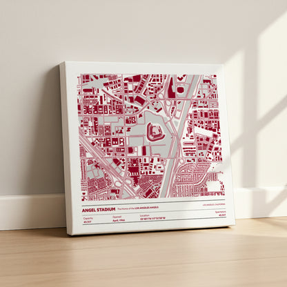 Angel Stadium - Aerial Detailed