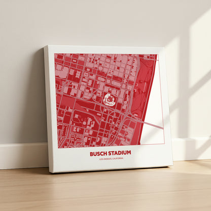 BUSCH STADIUM Aerial - Minimal