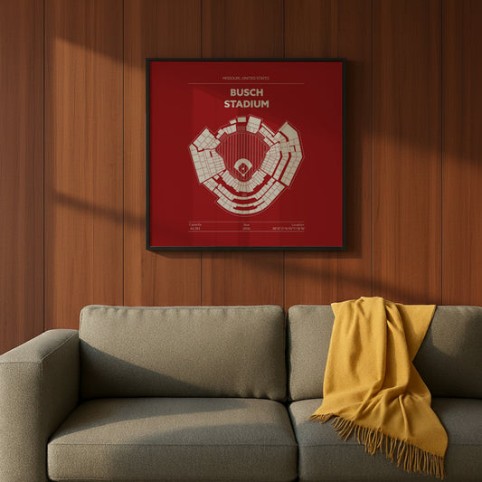 BUSCH STADIUM Signature - Detailed