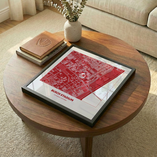 BUSCH STADIUM Aerial - Minimal