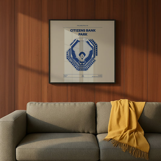 CITIZENS BANK PARK STADIUM Signature - Minimal