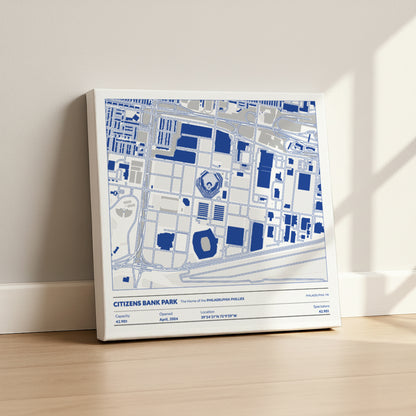 Citizens Bank Park Stadium - Aerial Detailed