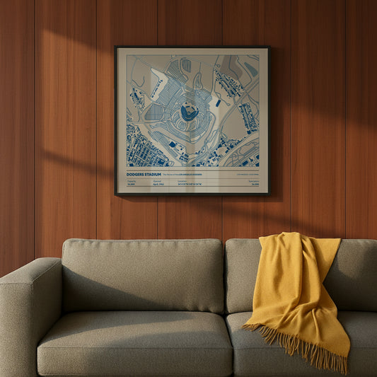 DODGERS STADIUM Aerial - Detailed