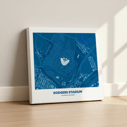 Dodgers Stadium - Aerial Minimal