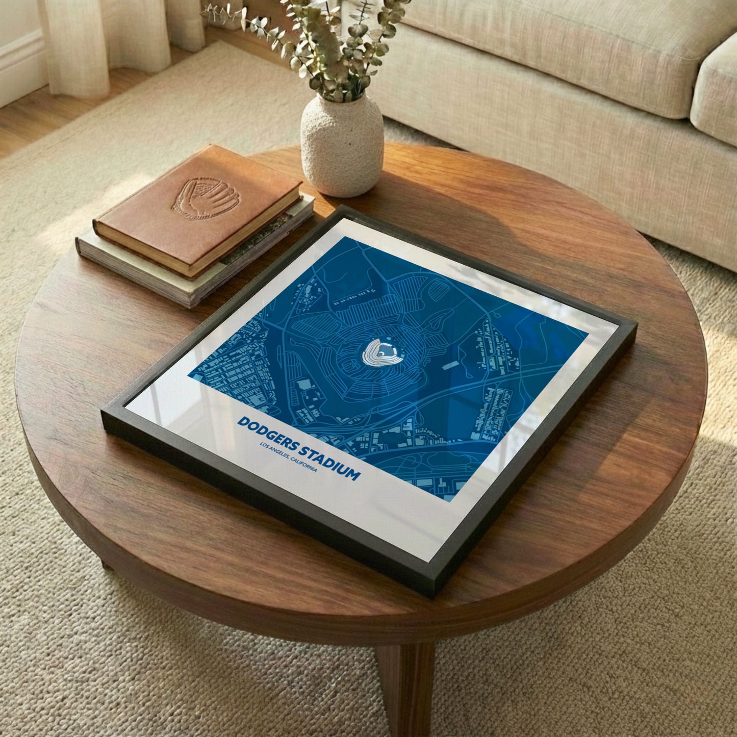 Dodgers Stadium - Aerial Minimal