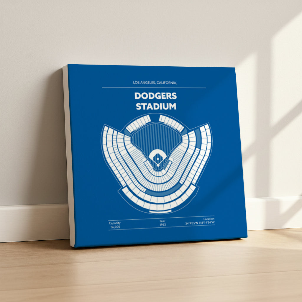 DODGERS STADIUM Signature - Detailed