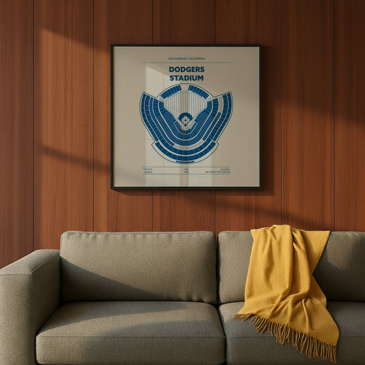 DODGERS STADIUM Signature - Minimal