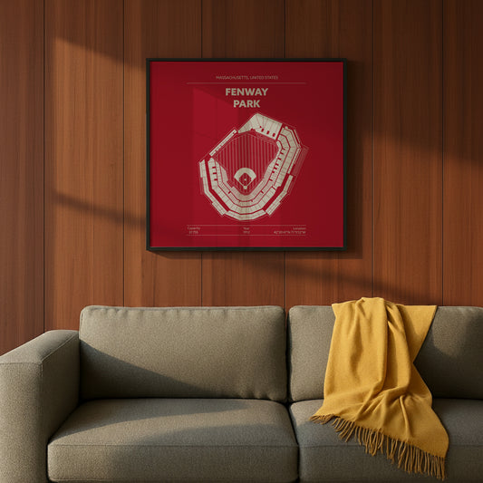FENWAY PARK STADIUM Signature - Detailed