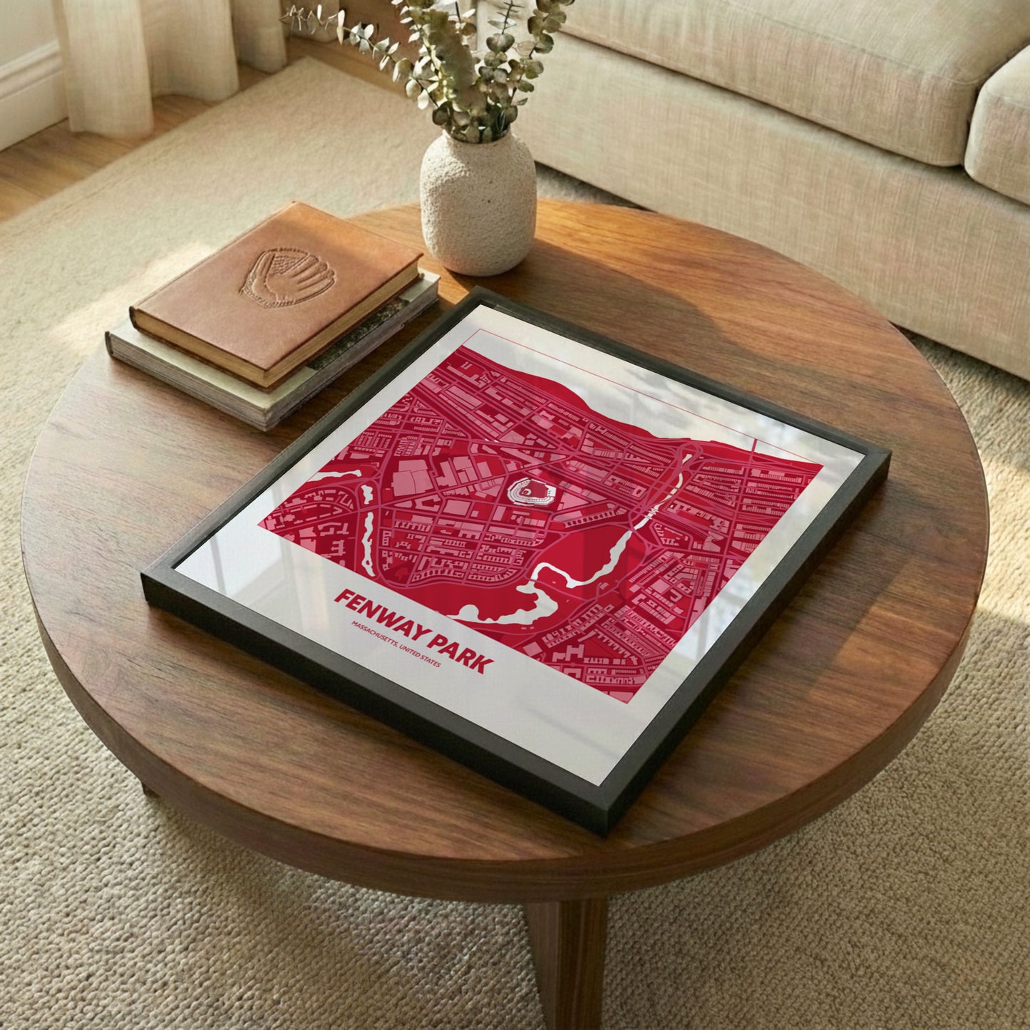 Fenway Park Stadium - Aerial Minimal