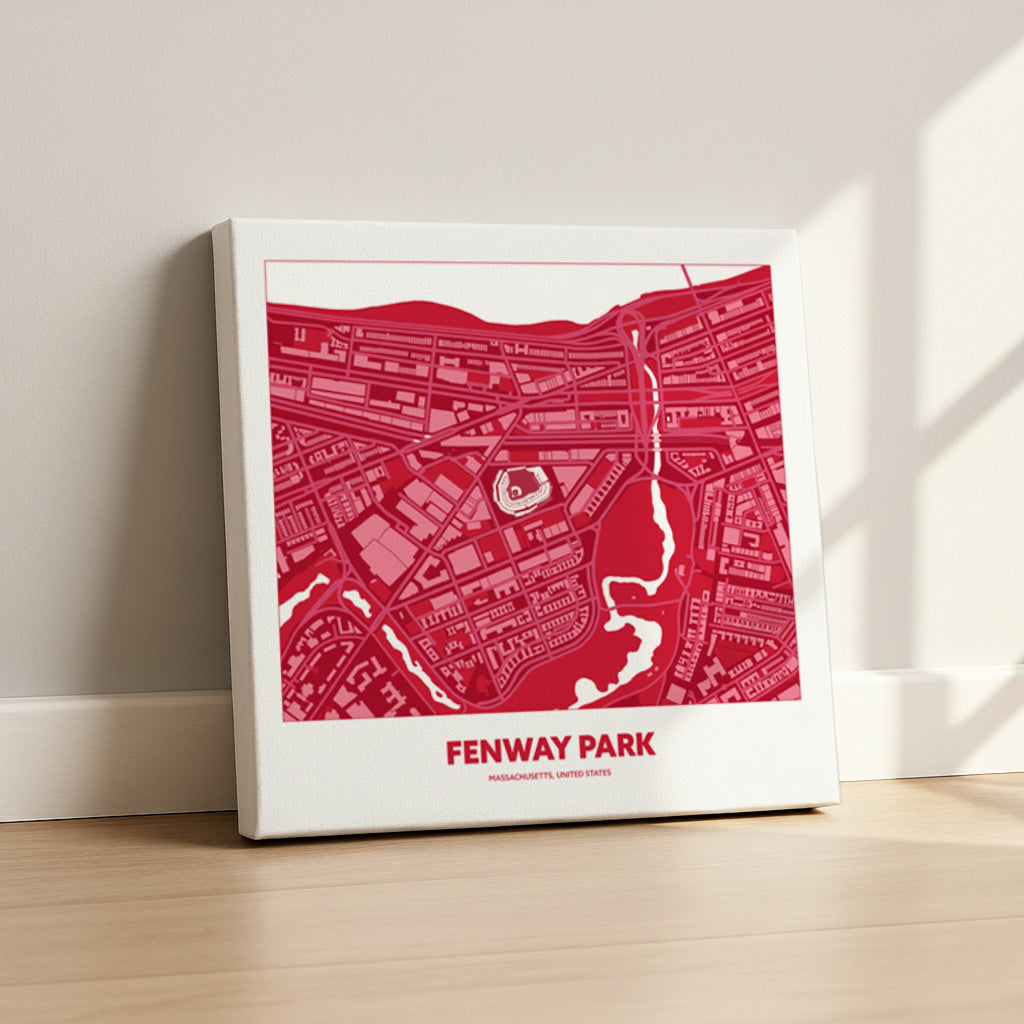 Fenway Park Stadium - Aerial Minimal