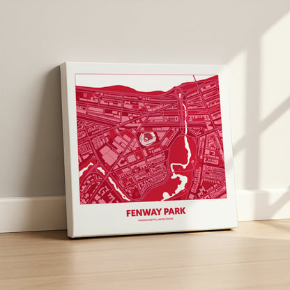 Fenway Park Stadium - Aerial Minimal