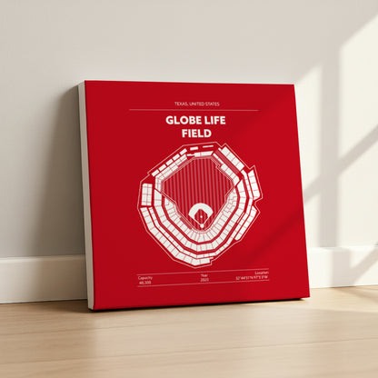 GLOBE LIFE FIELD STADIUM Signature - Detailed
