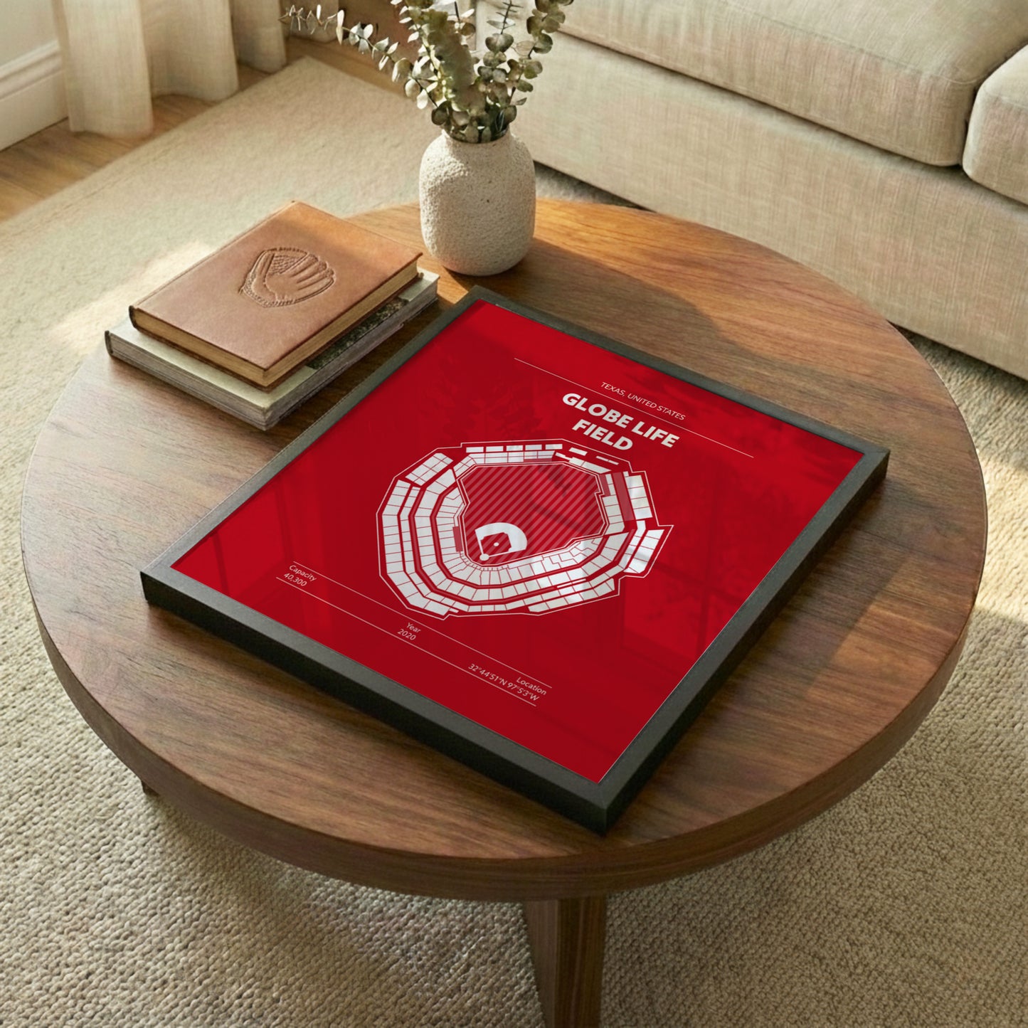 GLOBE LIFE FIELD STADIUM Signature - Detailed