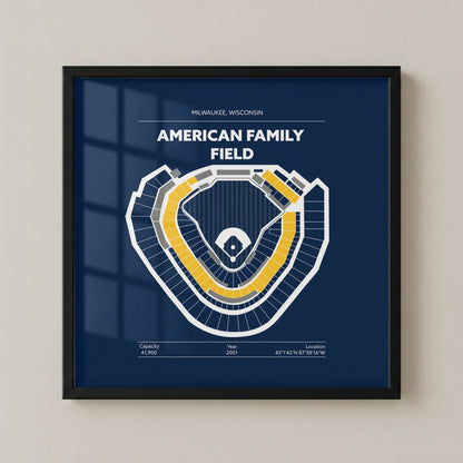American Family Field Stadium - Signature Dark