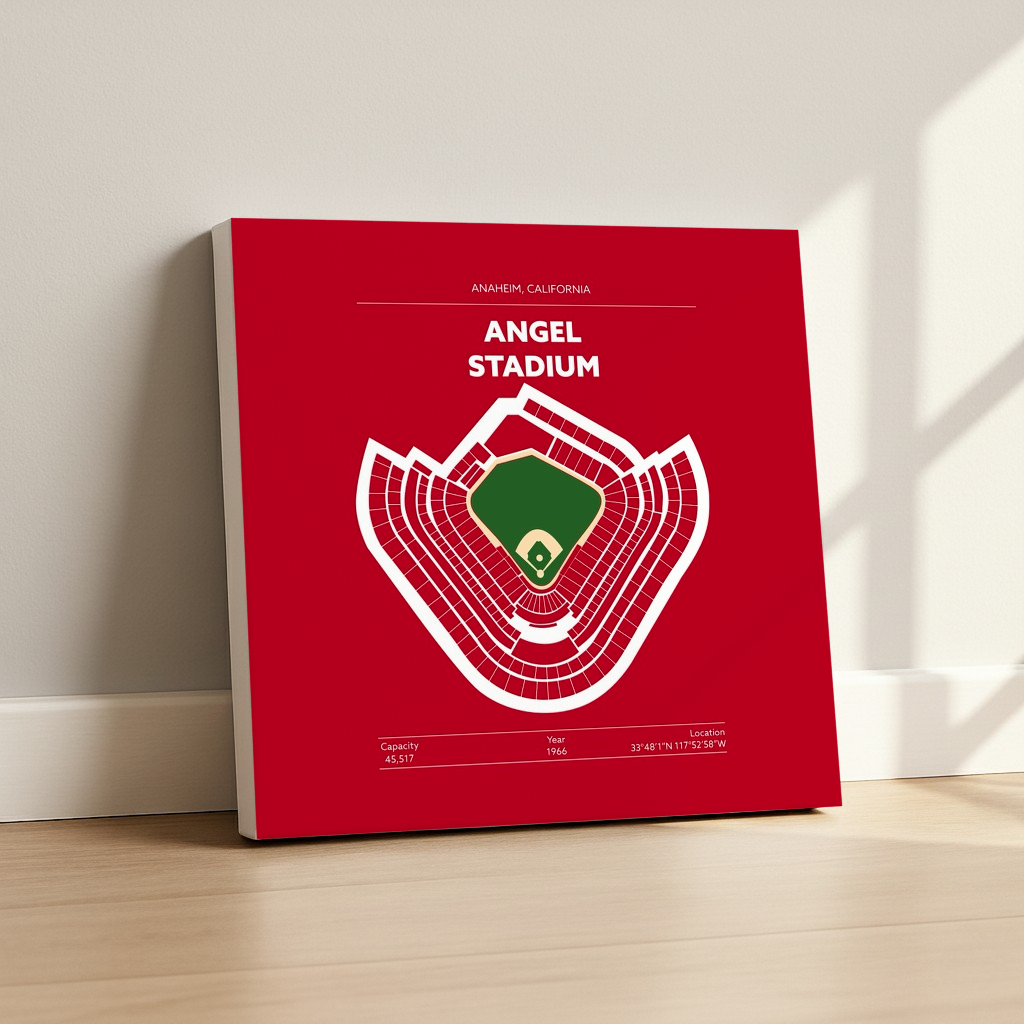 Angel Stadium - Green Field Dark