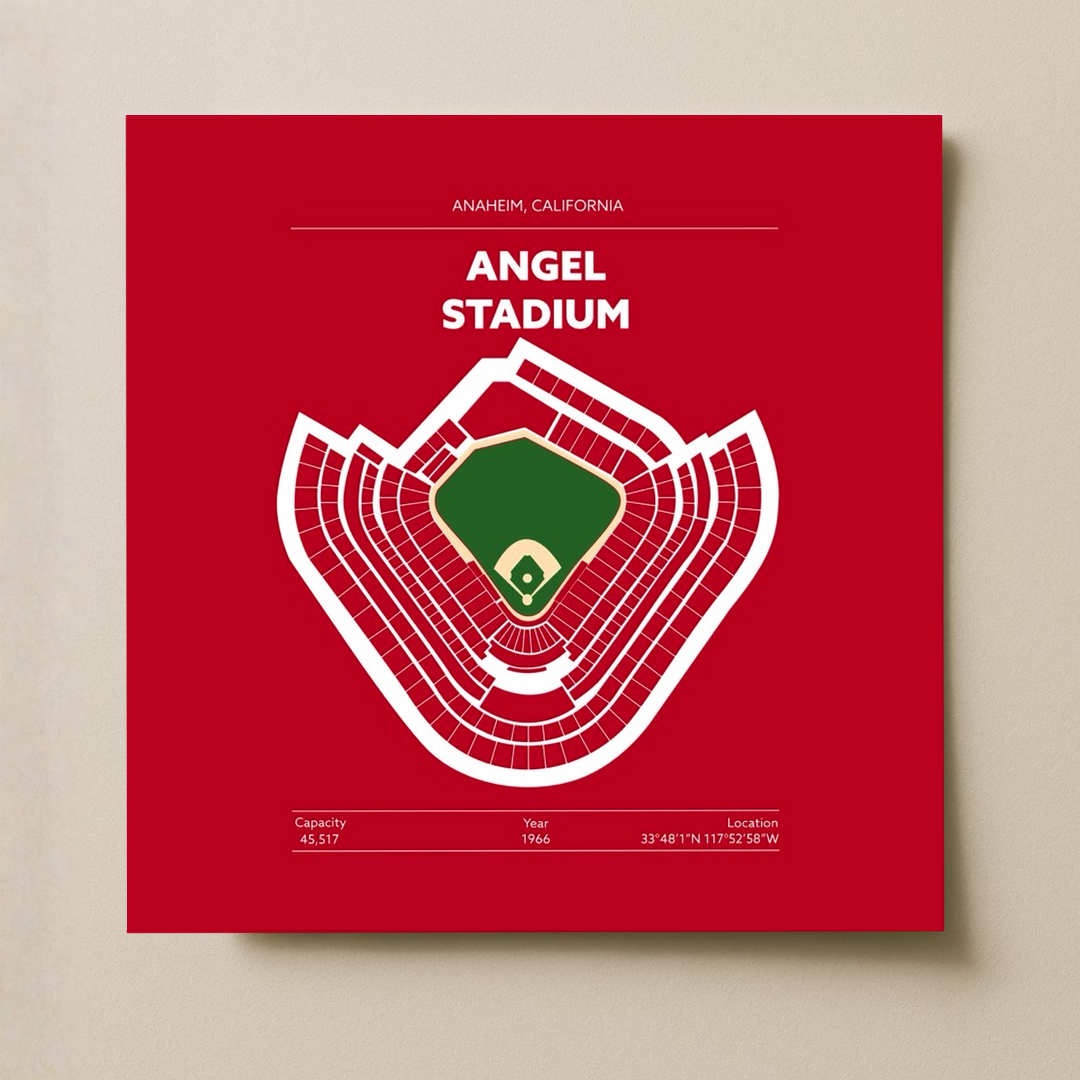 Angel Stadium - Green Field Dark