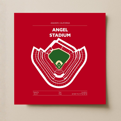 Angel Stadium - Green Field Dark