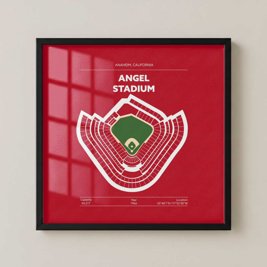 Angel Stadium - Green Field Dark