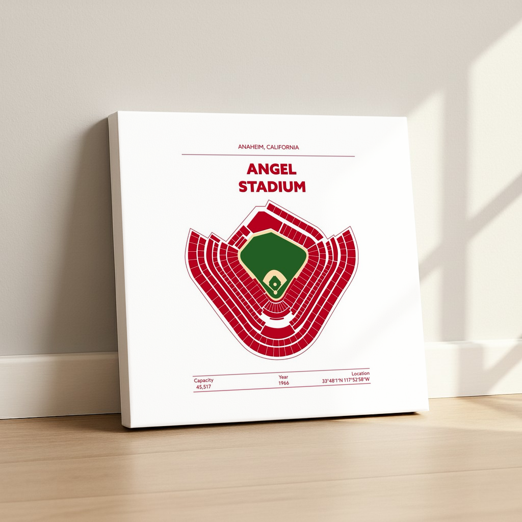 Angel Stadium - Green Field Light