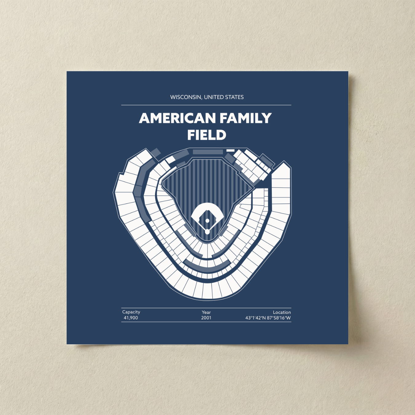 American Family Field Stadium - Classic Dark