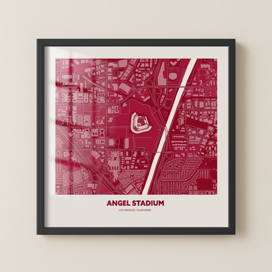 ANGEL STADIUM Aerial - Minimal