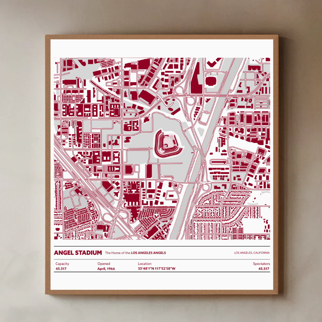 ANGEL STADIUM Aerial - Detailed