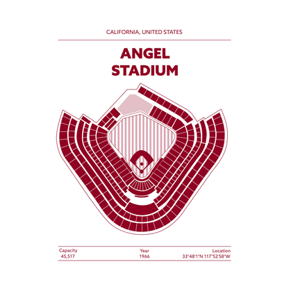 ANGEL STADIUM Signature - Minimal