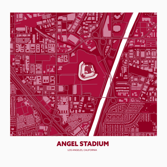 ANGEL STADIUM Aerial - Minimal
