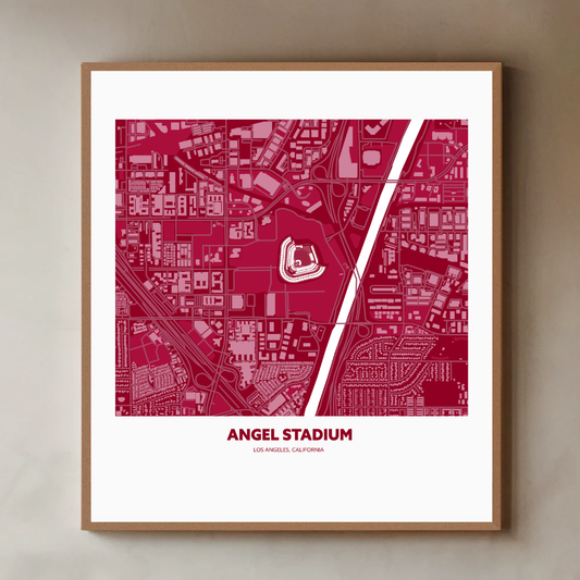 ANGEL STADIUM Aerial - Minimal