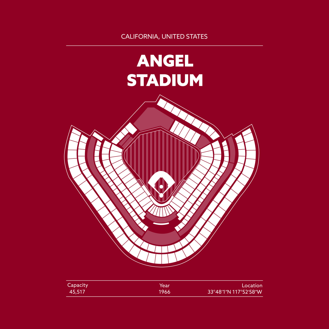 ANGEL STADIUM Signature - Detailed