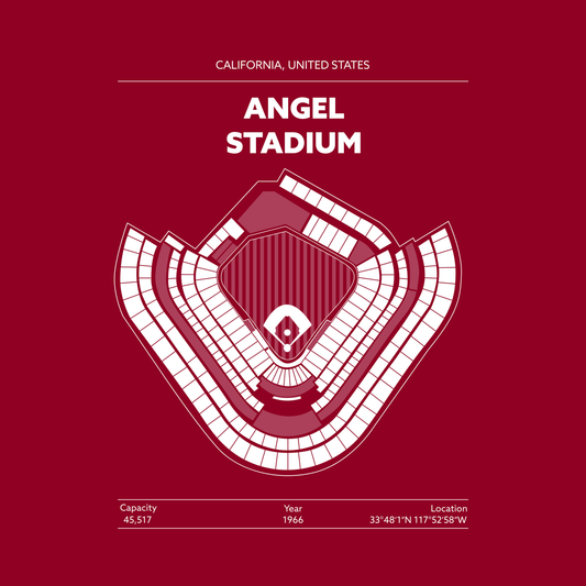 ANGEL STADIUM Signature - Detailed
