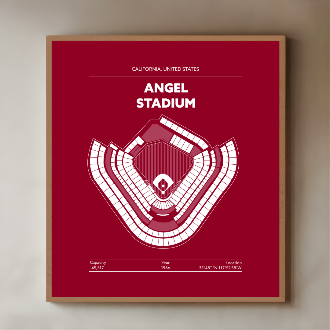 ANGEL STADIUM Signature - Detailed
